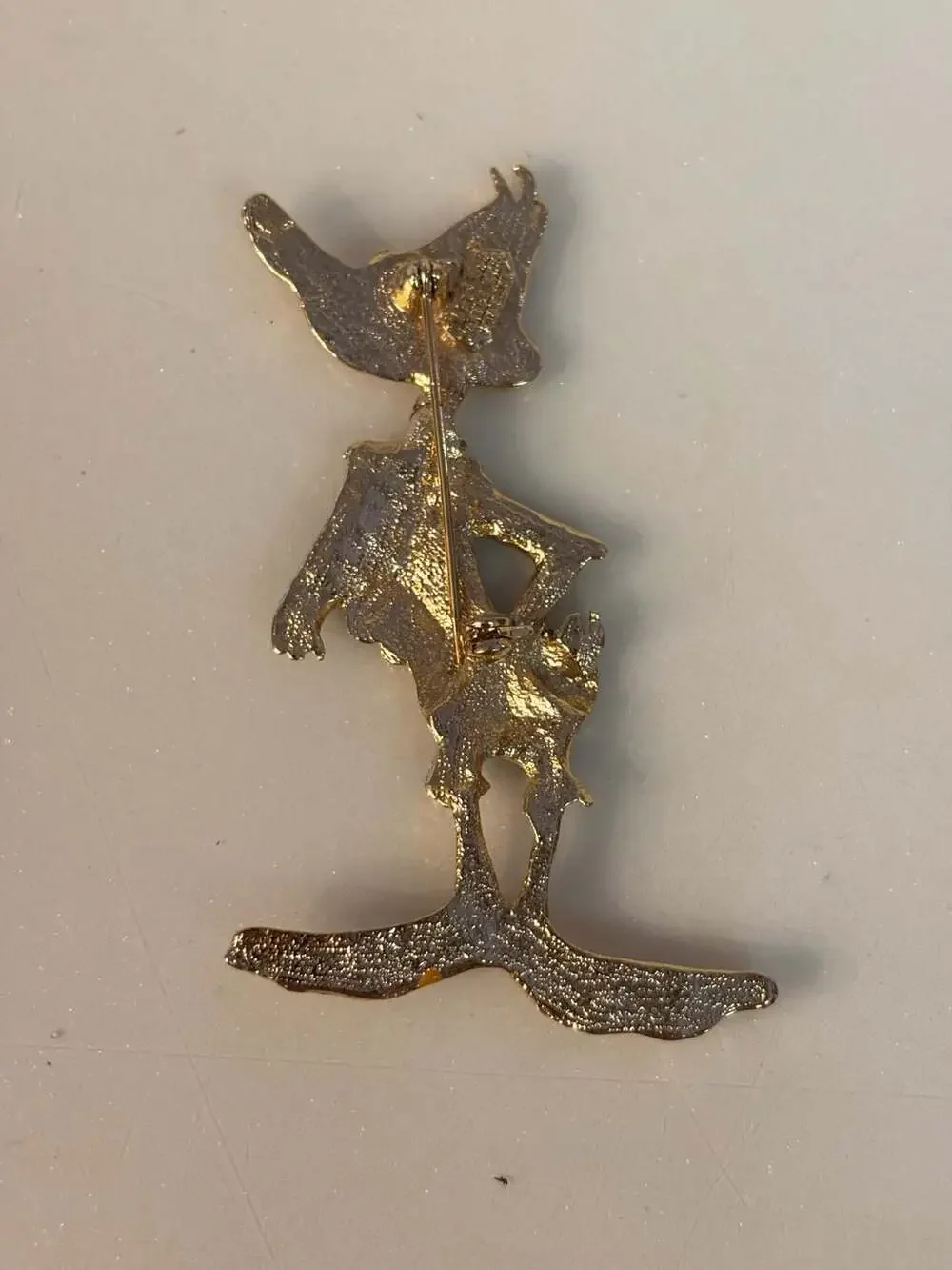 Vintage 1993 Warner Bros Daffy Duck Enamel Brooch by Starline